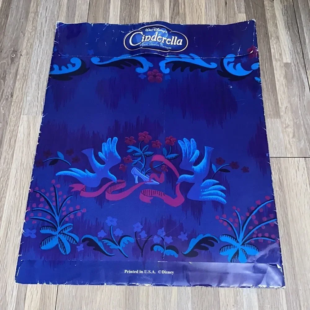 Disney Cinderella Lithograph 2 Disc Special Edition and large Disney princess